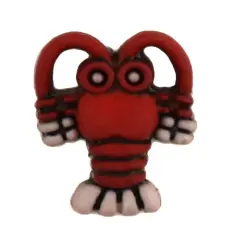 Buttons Galore and More Bulk Buttons - Lobster - 100 Buttons