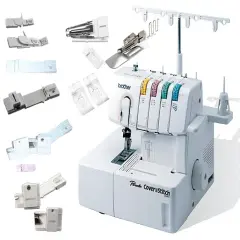 Brother 2340CV Chain and Cover Stitch Machine With Ultimate CoverStitch Foot Combo Bundle