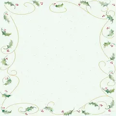 Great Papers! Holly Bunch Holiday Letterhead, Invitations and Announcements, Printer Friendly, 8.5" x 11", 80 Pack