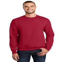 Crewneck Sweatshirts Long Sleeve For Adult | RADYAN&reg; Red