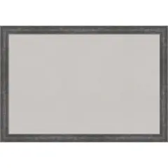 Angled Wood Framed Corkboard, Grey Cork Metallic Rainbow