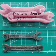 Wrenches, double, Silicone Freshie Mold