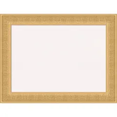 Trellis Wood Framed Corkboard, White Cork Gold