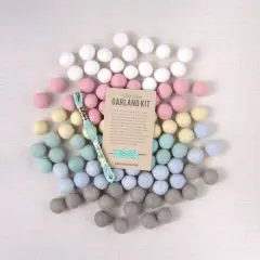 Felt Balls, Swan Lake Pom-poms