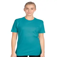 Next Level&reg; Cotton Crewneck Short Sleeve T-Shirt Teal