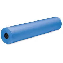 Rainbow Duo-Finish Economy Kraft Paper - 36" x 1000 ft, Aqua