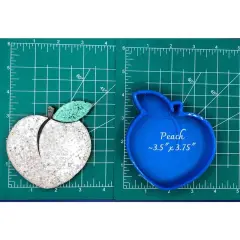 Peach silicone freshie mold