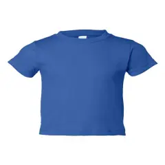 Rabbit Skins&reg; Toddler Cotton Jersey Crew Neck Short Sleeve Tee - 3301T Royal