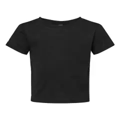 Rabbit Skins&reg; Infant Fine Jersey Crew Neck Short Sleeve Tee - 3322 Black