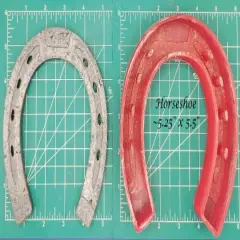 Horseshoe Silicone Freshie Mold