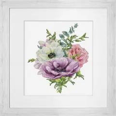 Anemone B7017L Counted Cross-Stitch Kit