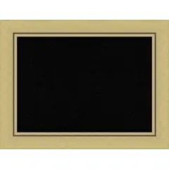 Landon Gold Framed Corkboard, Black Cork