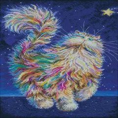 Cross-stitch kit A star is falling