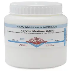 Old Holland New Masters Acrylic Medium - Matte, 500 ml jar