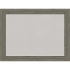 Fencepost Narrow Wood Framed Corkboard, Grey Cork