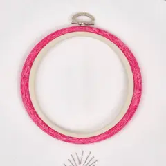 Oval Flexi Hoop Nurge 230-7 Pink