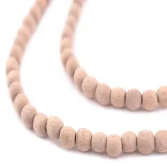 The Bead Chest Unwaxed Round Rosewood Beads (6mm)