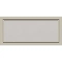 Romano Narrow Wood Framed Corkboard, Grey Cork