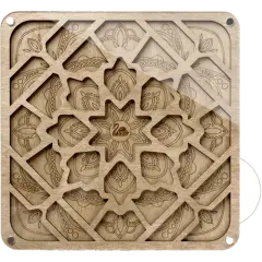 Bead organizer with transparent cover