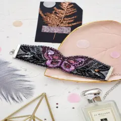 Decoration Purple wave