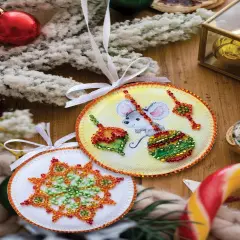 Bead Embroidery Decoration Kit- Little mouse