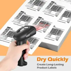 Shipping Address Labels for Laser, Easy to Peel, Total 3 1/3" x 4"