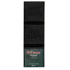 Enkaustikos Wax Snaps Encaustic Paints - Jet Black, 40 ml cake