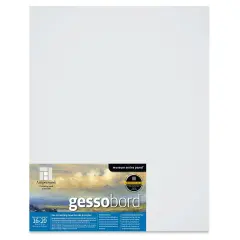 Ampersand Gessobord - 16" x 20", 1-1/2" Cradled