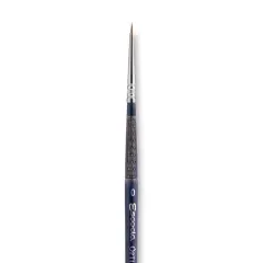 Escoda Optimo Kolinsky Sable Brush - Pointed Round, Short Handle, Size 0
