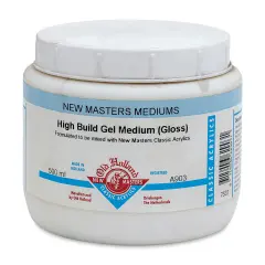 Old Holland New Masters High Build Gel Medium - Gloss, 500 ml jar