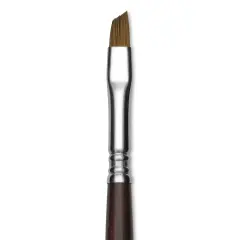 Escoda Prado Tame Synthetic Brush - Angular, Short Handle, Size 8