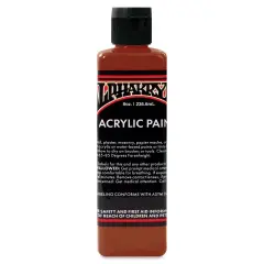 Alpha6 Alphakrylic Acrylic Paint - Burnt Orange, 8 oz