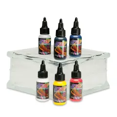 Createx Illustration Colors - Primary Colors, Set of 6, 1 oz