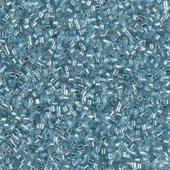 Miyuki Delica Bead 15/0, DBS0044, Silver Lined Aqua