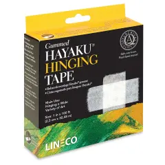 Lineco Gummed Japanese Hinging Tape - 1" x 100 ft, Roll
