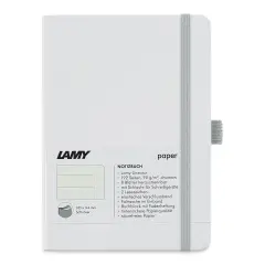 Lamy Softcover Notebook - White, Dot-Grid-Rule, 5-3/4" x 4-1/8"
