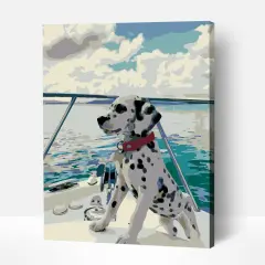 Artwille DIY Paint by Numbers for Adults and Kids, Acrylic Painting Kit - "Animals and birds 7.2", 13.8 x 17.7 in