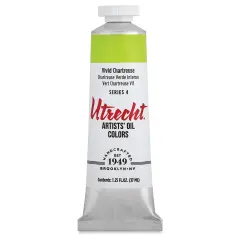 Utrecht Artists' Oil Paint - Vivid Chartreuse, 37 ml tube