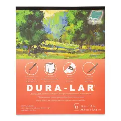 Grafix Wet Media Film Pad - 14" x 17", 12 Sheets