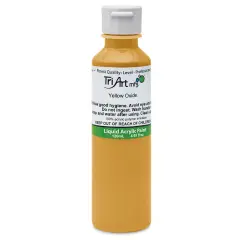 Tri-Art Liquid Artist Acrylics - Yellow Oxide, 120 ml bottle