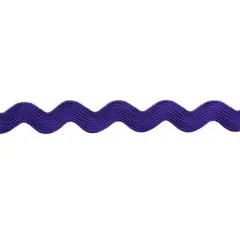 Belagio Medium Ric Rac Trim, 0.75" Wide, 25-Yard Bolt, Purple