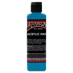 Alpha6 Alphakrylic Acrylic Paint - Turquoise, 8 oz