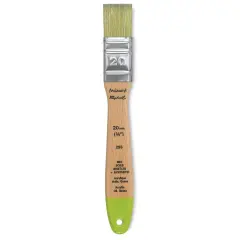 Raphael Mixacryl Natural Bristle/Synthetic Mix Brush - Mixed Media Flat, Size 20