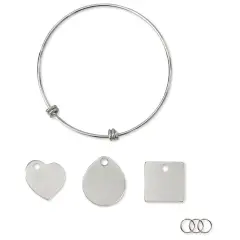 ImpressArt Stamp It Yourself Expandable Charm Bracelet Kit