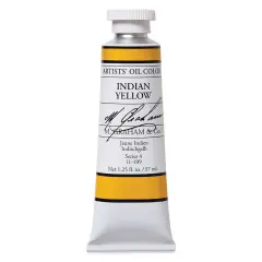 M. Graham Artists' Oil Color - Indian Yellow, 37 ml tube