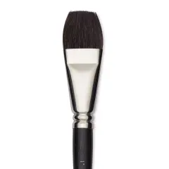Escoda &Uacute;ltimo Synthetic Squirrel Brush - Flat Wash, Size 1"