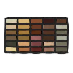 Art Spectrum Extra Soft Square Pastels - Earths, Set of 30