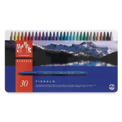 Caran d'Ache Fibralo Marker Set - Assorted Colors, Set of 30