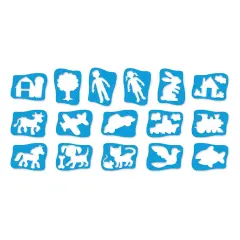 Roylco Child's First Stencils - Set of 16