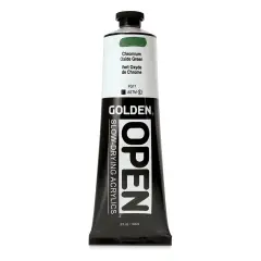 Golden Open Acrylics - Chromium Oxide Green, 5 oz Tube